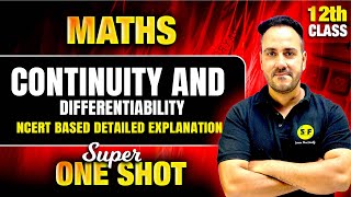 Continuity & Differentiability One Shot 2024-25 Full NCERT with PYQs | Class 12th Maths Ushank Sir