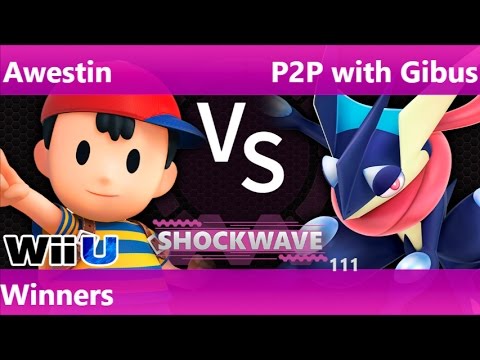 SW 111 - SS | Awestin (Ness) vs P2P with Gibus (Greninja) Winners - Smash 4