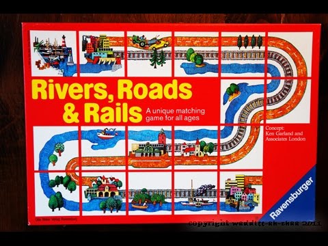 The Purge: # 1084 Rivers, Roads & Rails: Maybe your child's first tile laying game