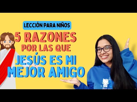 JESÚS ES MI MEJOR AMIGO⭐ - LECCIÓN PARA NIÑOS ❤️ - PEQUEÑOS VENCEDORES ❤️