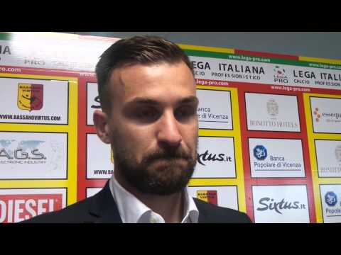 Vitofrancesco in sala stampa dopo Bassano V. - Alessandria