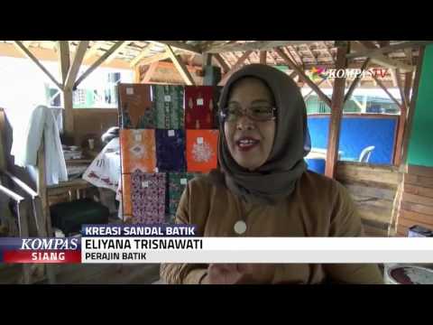 Cantiknya Sandal Batik Ala Cianjur