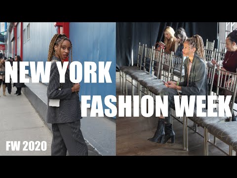 New York Fashion Week FW 2020 Vlog | FaithFilms
