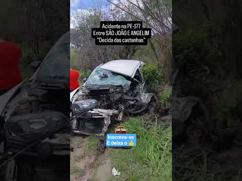 Acidente em Angelim PE