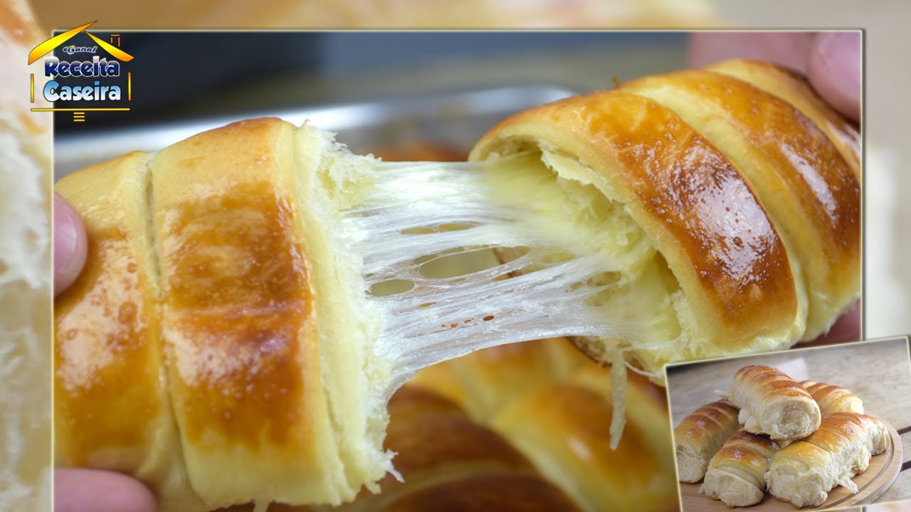 HOMEMADE BREAD STUFFED with CHEESE EASIEST to make in the WORLD!!! SIMPLY DELICIOUS!!!