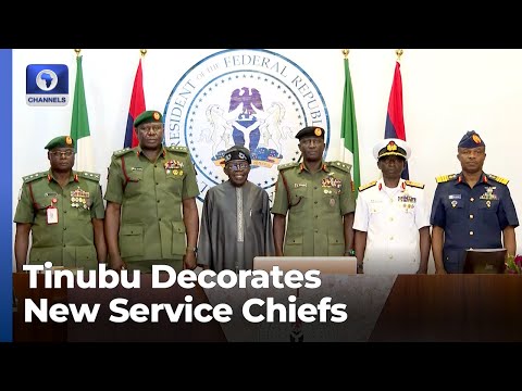 President Tinubu Decorates New Service Chiefs [Full Video]