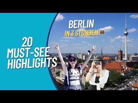 Berlin in 3 Stunden: 20 Must-See Highlights - Free Walking Tour durch Berlin auf eigene Faust! 🐻✨