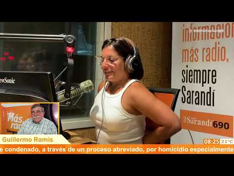 Guillermo Ramis: El pronóstico del tiempo más esperado, en Informativo Sarandí