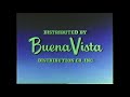 Walt Disney Classics Cut Off Buena Vista Distribution Co Inc