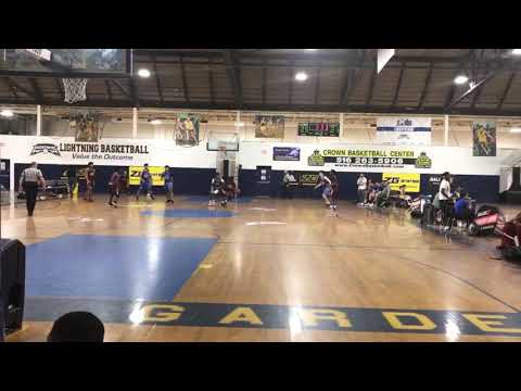 Abdul Seck Sophomore NYC JAZZ Guard vs Marksmen & LI Lightning