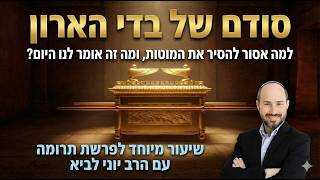 סודם של בדי הארון / שיעור מיוחד לפרשת תרומה עם הרב יוני לביא (הרב יוני לביא) - התמונה מוצגת ישירות מתוך אתר האינטרנט יוטיוב. זכויות היוצרים בתמונה שייכות ליוצרה. קישור קרדיט למקור התוכן נמצא בתוך דף הסרטון