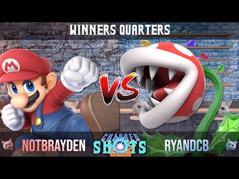 CSHOTS # 01 | NotBrayden (Mario) vs RyanDCB (Piranha Plant) | Winners Quarters | SSBU Ultimate