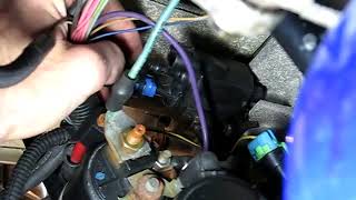 EVAP Purge Solenoid Removal