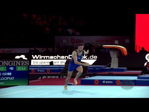 DOLGOPYAT Artem (ISR) - 2019 Artistic Worlds, Stuttgart (GER) - Qualifications Floor Exercise
