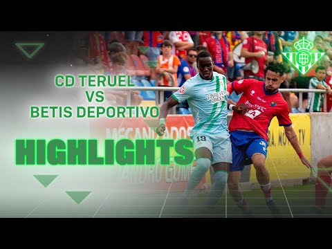 Resumen del partido CD Teruel - Betis Deportivo (0-0) | CANTERA