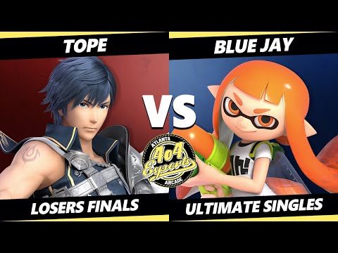 4o4 Smash Night 37 Losers Finals - Tope (Chrom, Ike) Vs. Blue Jay (Inkling) SSBU Ultimate Tournament