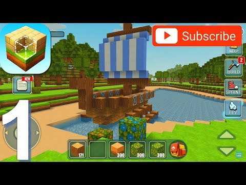 World Building Craft - Gameplay Walkthrough Part 1 (Android, iOS Gameplay)