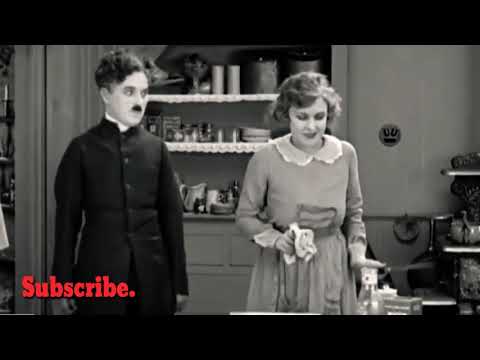 Charlie Chaplin And Edna Purviance In The Pilgrim |