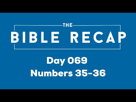Day 069 (Numbers 35-36)