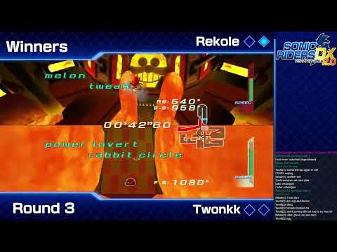MGOpen18 | Rekole vs Twonk | Winners Round 3 | Sonic Riders DX 2.0 Online Tournament