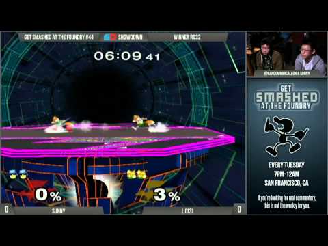 Get Smashed at the Foundry #44 - Winner Ro32: L (Fox) vs Sunny (Fox)