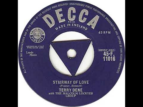 UK New Entry 1958 (74) Terry Dene with The Malcolm Lockyer Group - Stairway Of Love