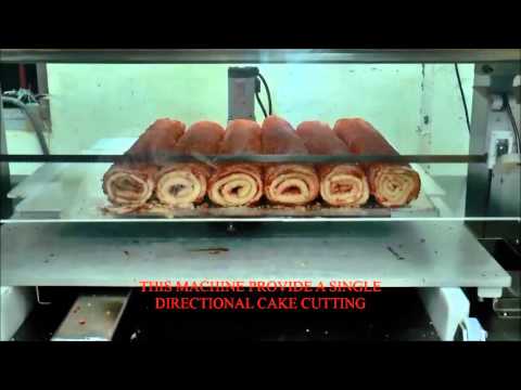 Swiss Roll Cutting Machine. @systemsautomation6210
