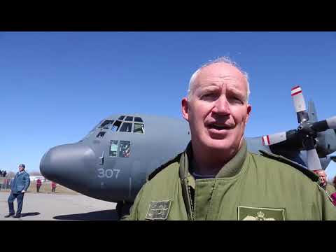 Last CC-130E Hercules arrives at Aviation Museum