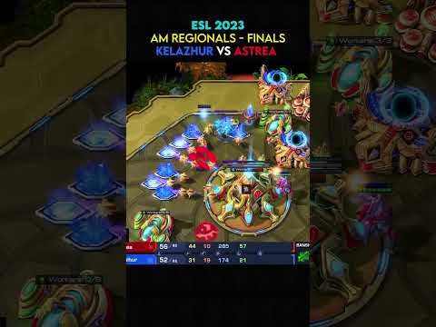 Kelazhur vs Astrea-ESL 2023 AM Regionals-Grand Finals-Highlight 16 #shorts #starcraft #starcraft2