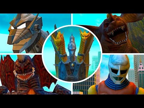 Godzilla: Save the Earth - All Bosses & Ending (Gameplay in 4K 60FPS ULTRA HD)