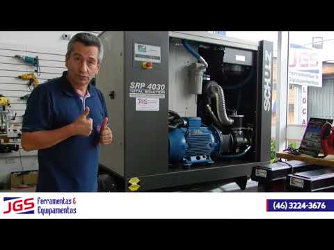 Como funciona um compressor de ar a parafuso?