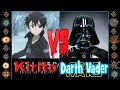 Kirito Sword Art Online Vs Darth Vader Star Wars Ultimate Mugen Fight 2016