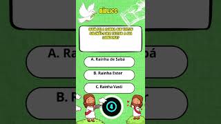 Quiz Bíblico: Rios, Rainhas e Imortalidade.
