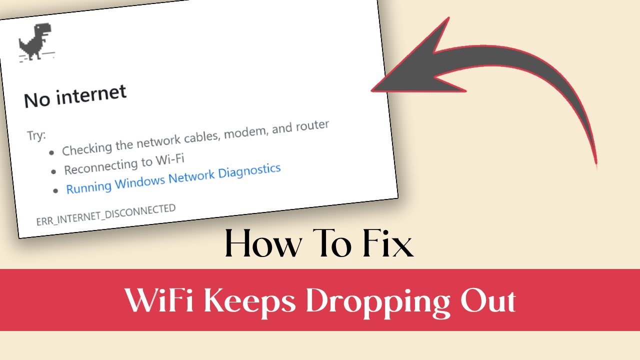 [SOLVED] WiFi Keeps Disconnecting or Dropping Out | 3 Ways To Fix It
