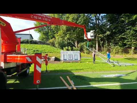 Der neue Torzähler PREMIUM für den FC Altenbochum wird aufgestellt!