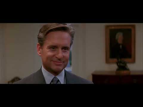 The American President (1995) President and Sydney make a deal