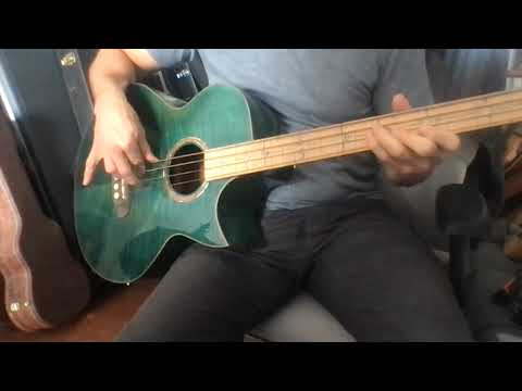 DEMO VIDEO Ortega 25th anniversary Walker bass limited edition with hard case image 13