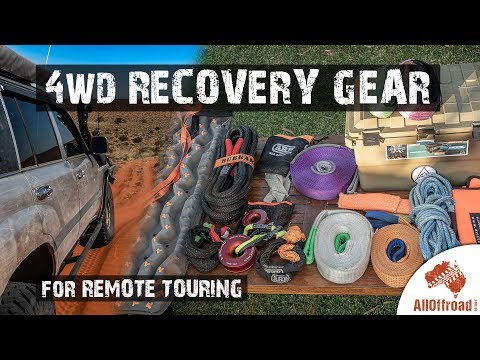 4wd Remote Touring Recovery Gear - What I take [2019]