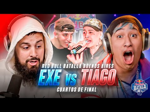 THEY SENT IT TO HIM | REACTION ft HDR to EXE vs TIAGO PZK - Buenos Aires Regional | Red Bull Batt...
