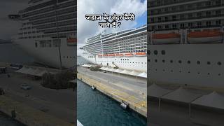 How to get inside the ship? #Gangway of cruise ship