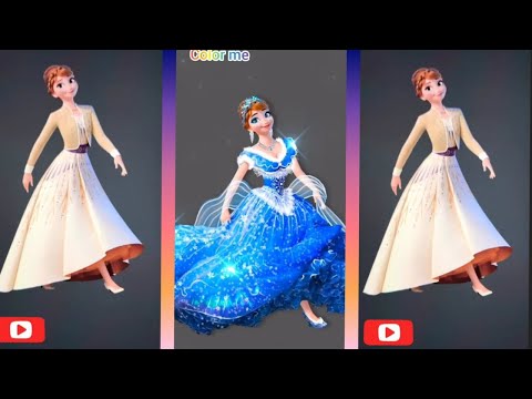 Frozen- Elsa vs Anna Glow Up - Disney Princesses Transformation - Cartoon