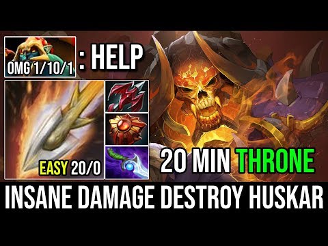 Incredible Play 20Kills Never Die | 20Min GG Epic Pro Clinkz Destroy Huskar Solo Mid Epic Dota 2