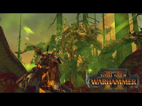 Treeman Traffic Cop - Wood Elves vs Bretonnia // Total War: Warhammer II Online Battle