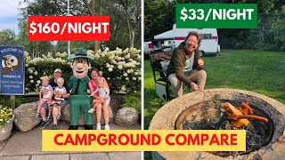 $510 For 3 Days?! | Jellystone Park vs State Park Camping – Which is Better?