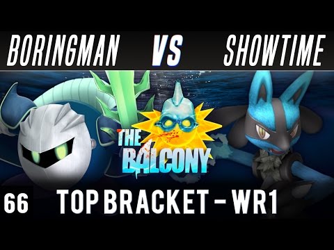 PM @ the Balcony 66 [Shark Tank] - WR1 ft. Boringman (Metaknight) VS Showtime (Lucario)