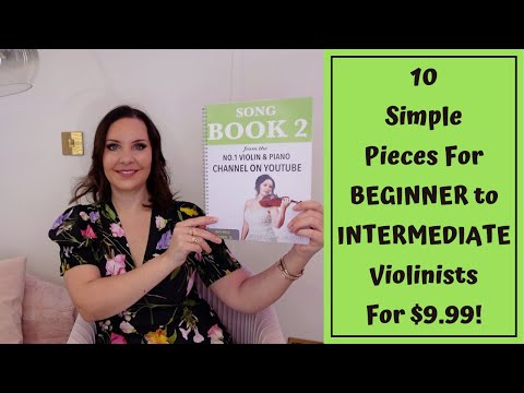 10 Simple Pieces for Beginner/Intermediate Violinists for $10