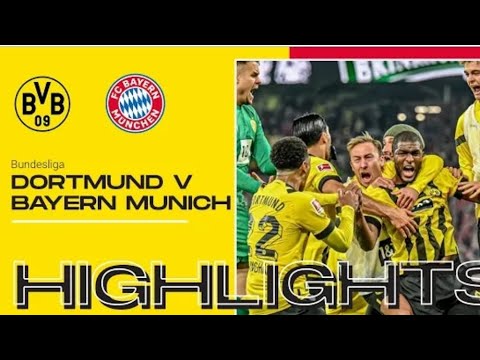 Bayern München vs Dortmund (2-2) ||  Amazing last minute equalizer for BVB 🥵