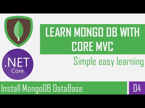 Install MongoDB Database | MongoDB | Asp Net Core Mvc