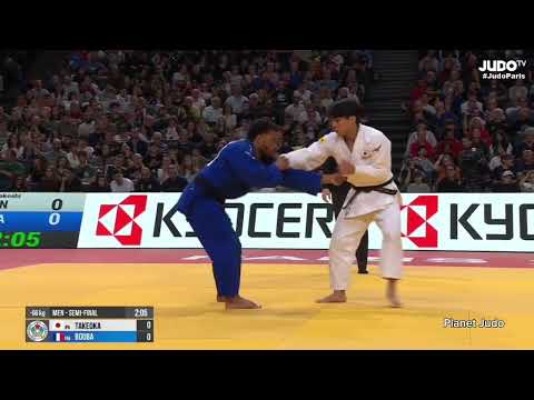 Takeshi TAKEOKA 🇯🇵 🆚️ Daikii BOUBA 🇨🇵 | полуфинал/-66кг | Большой Шлем Париж 2026
