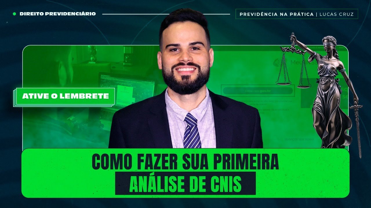 Como Fazer a Sua Primeira Análise de CNIS - Live #166